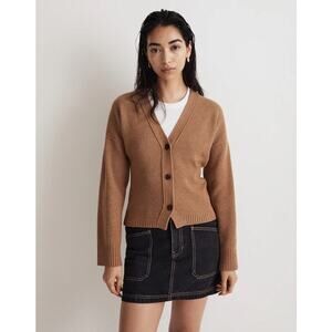 Madewell V-Neck Slim Cardigan Sweater